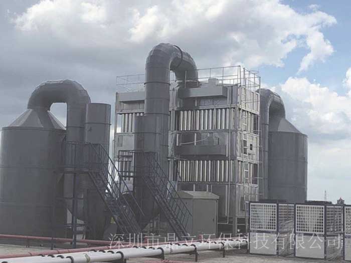 中山濕式靜電廢氣淨化處理工程（chéng）案例