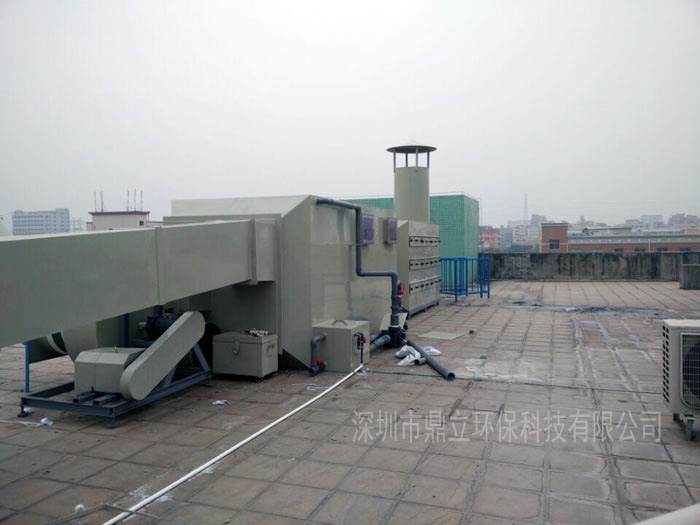 深圳創隆實業（yè）廢氣處理工程（chéng）實例
