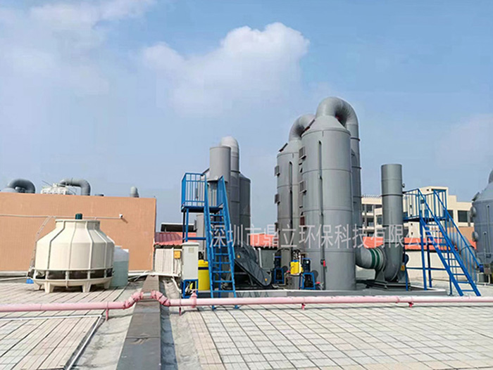 東莞市方實五金電子（zǐ）有限公司廢（fèi）氣處理工程完工